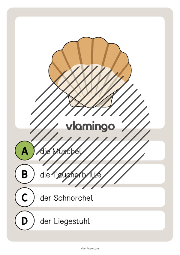 de deutsch strand vokabelquiz 014