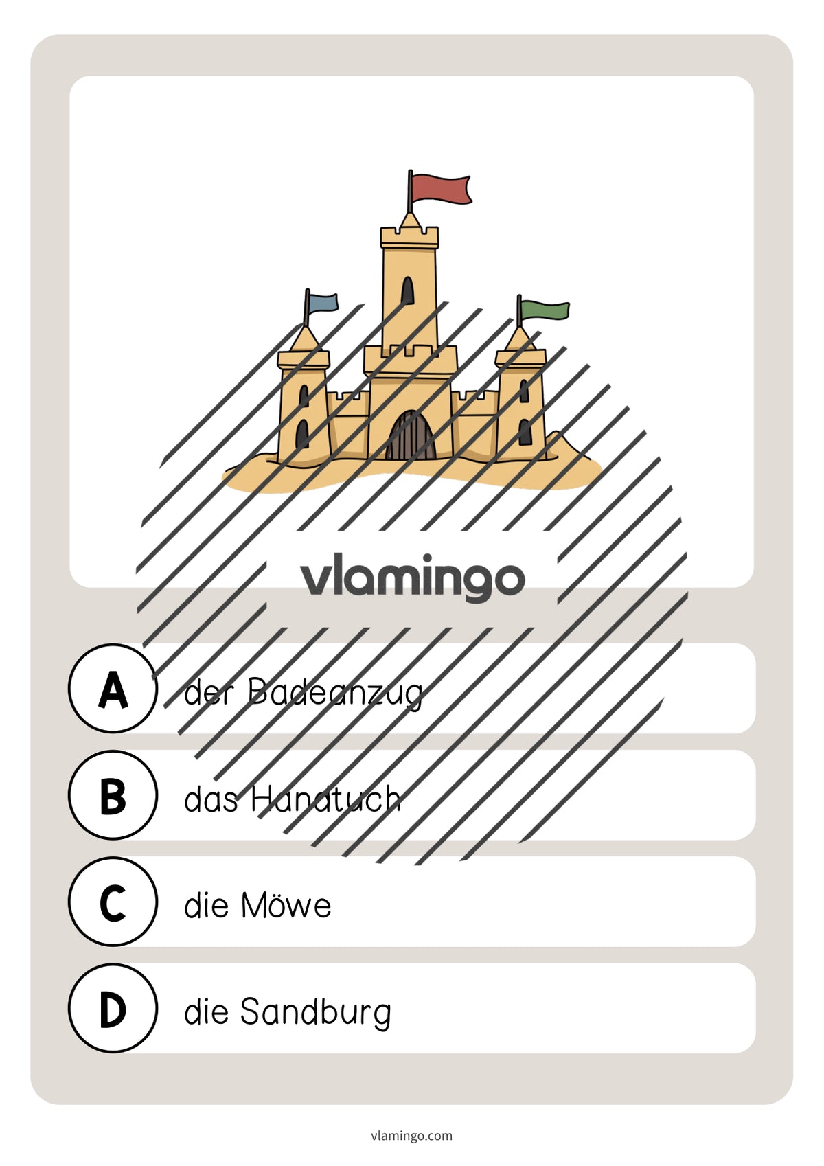 de deutsch strand vokabelquiz 019