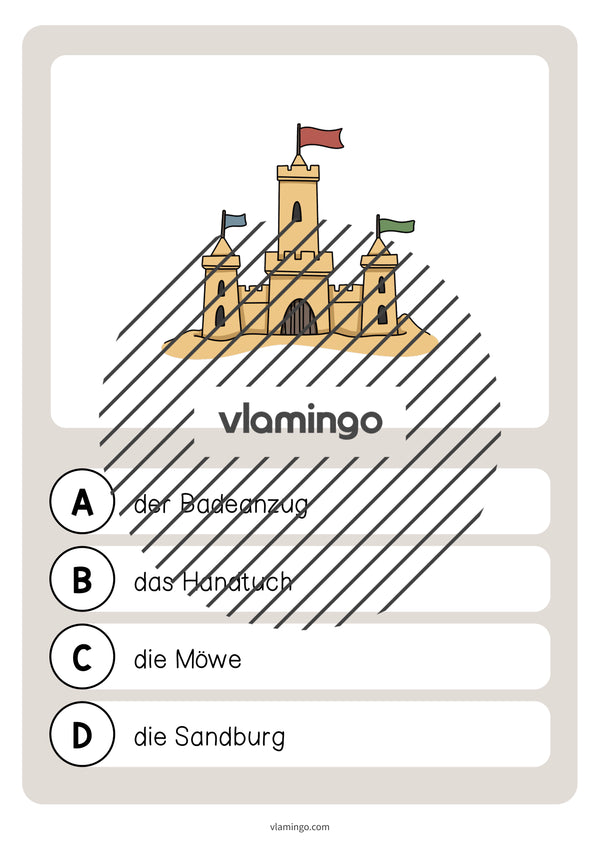de deutsch strand vokabelquiz 019