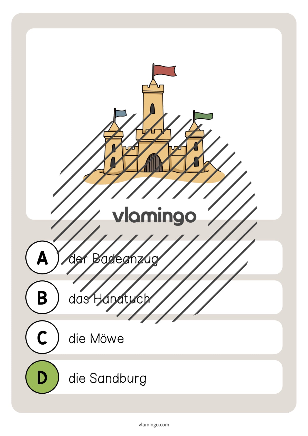 de deutsch strand vokabelquiz 020