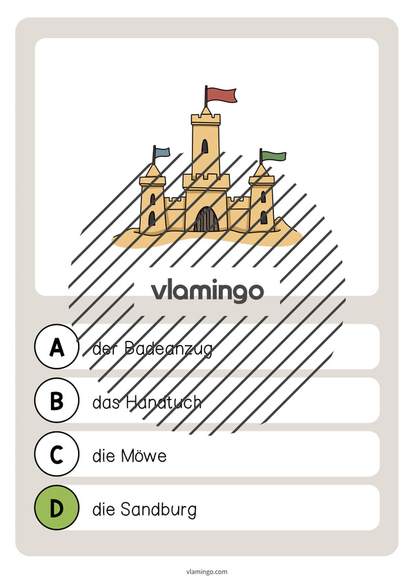 de deutsch strand vokabelquiz 020
