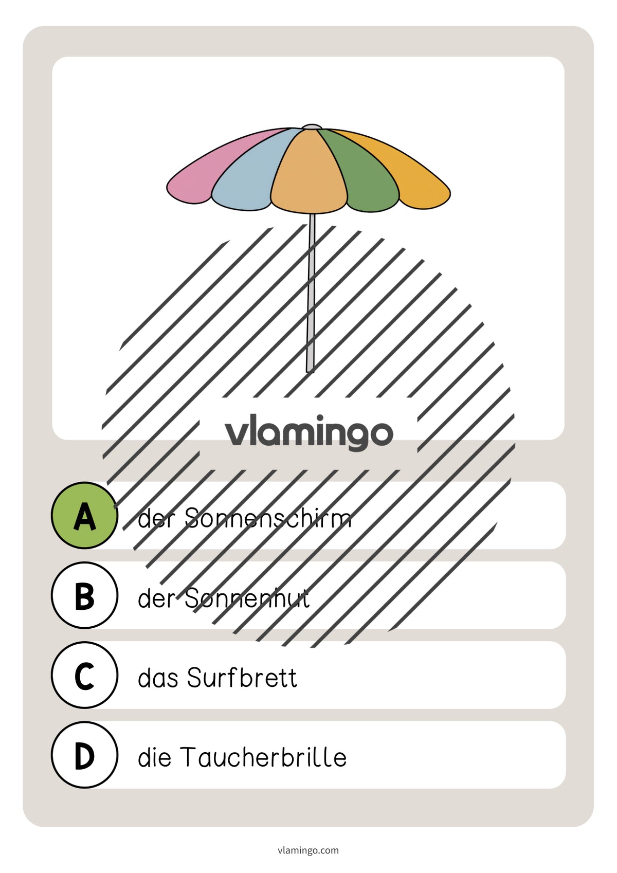 de deutsch strand vokabelquiz 022