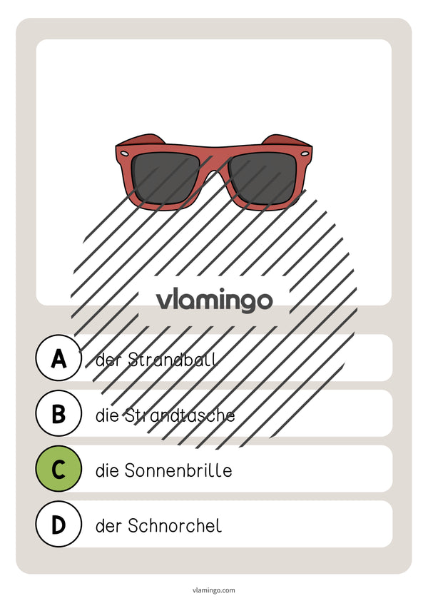 de deutsch strand vokabelquiz 024