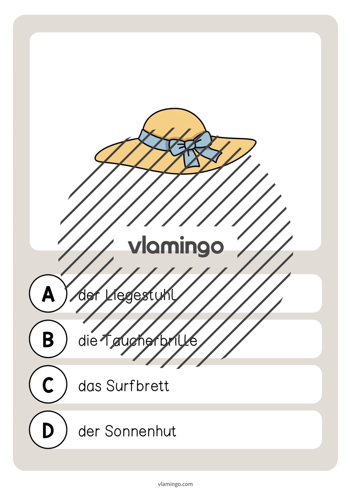de deutsch strand vokabelquiz 025