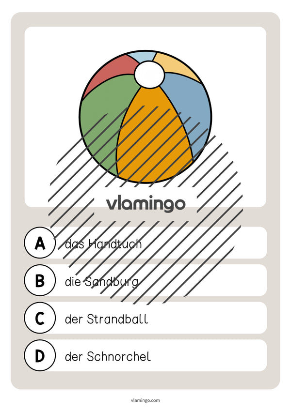 de deutsch strand vokabelquiz 027