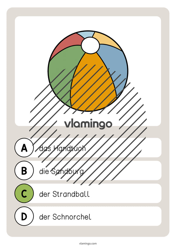 de deutsch strand vokabelquiz 028