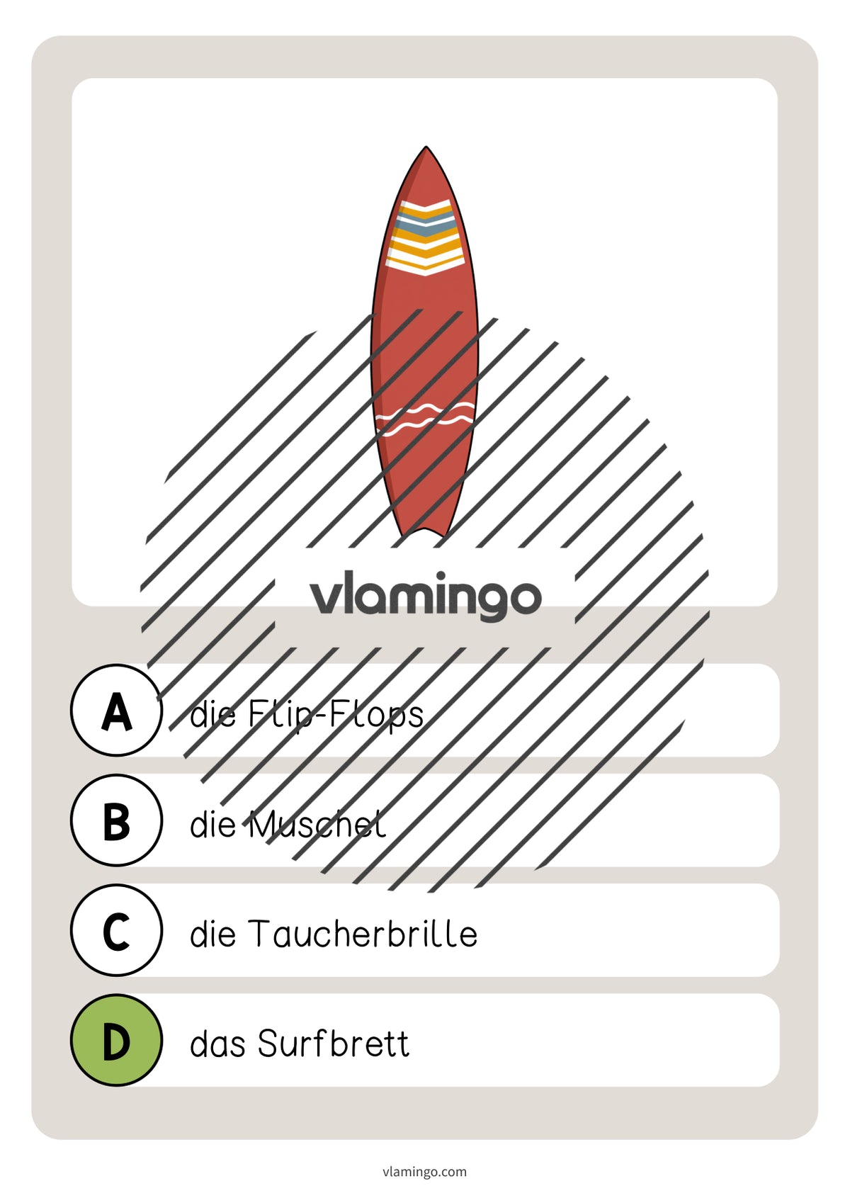 de deutsch strand vokabelquiz 030