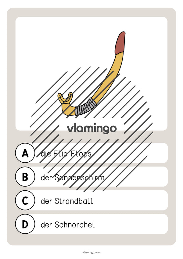 de deutsch strand vokabelquiz 035