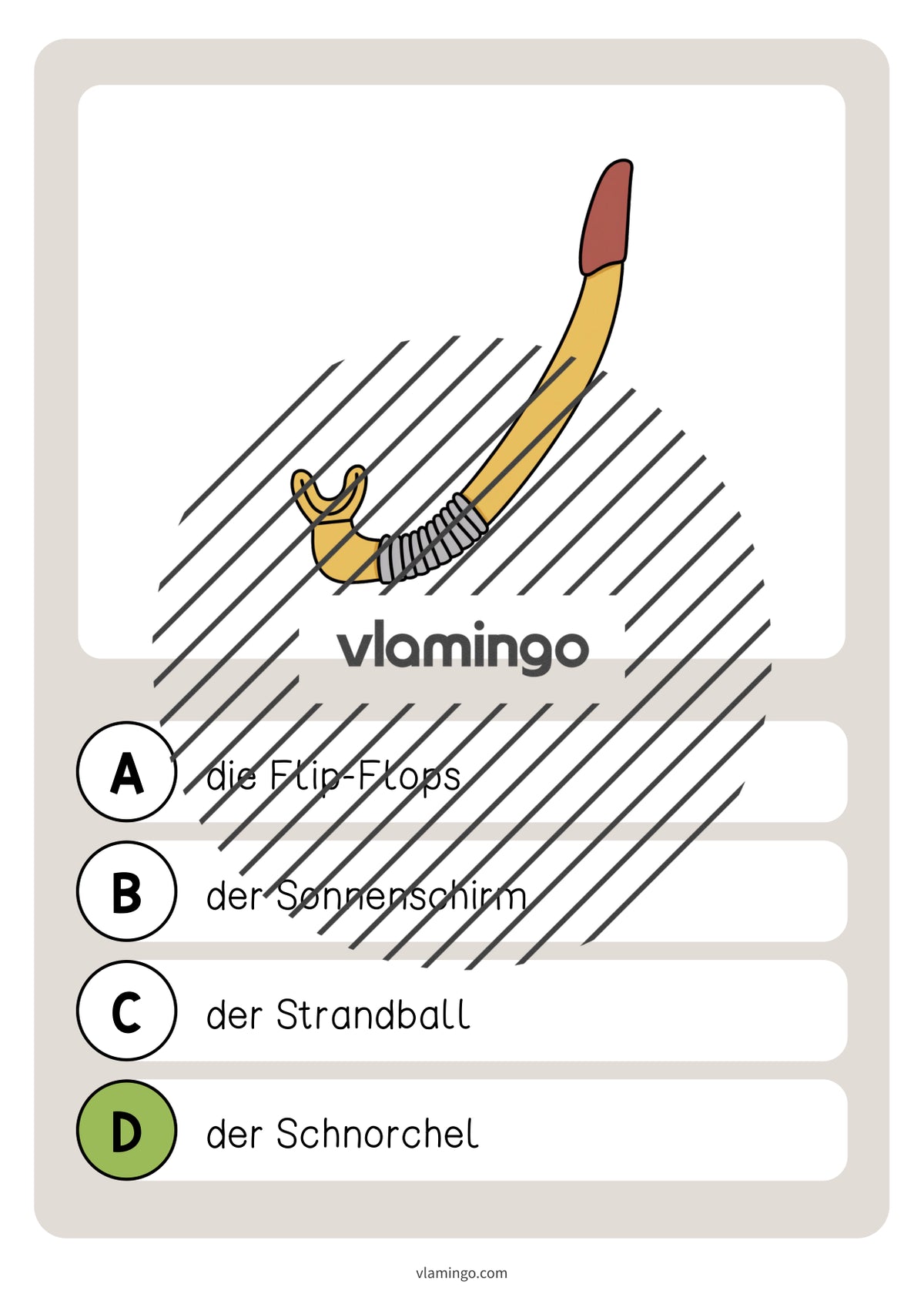 de deutsch strand vokabelquiz 036