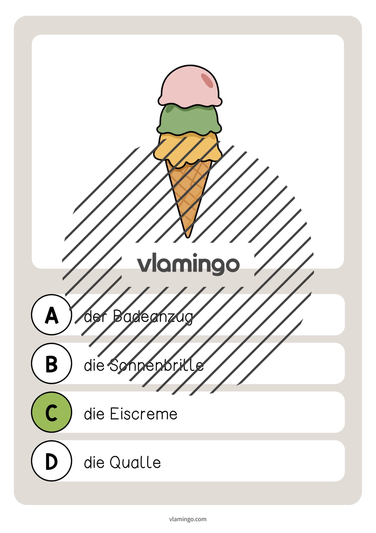 de deutsch strand vokabelquiz 044