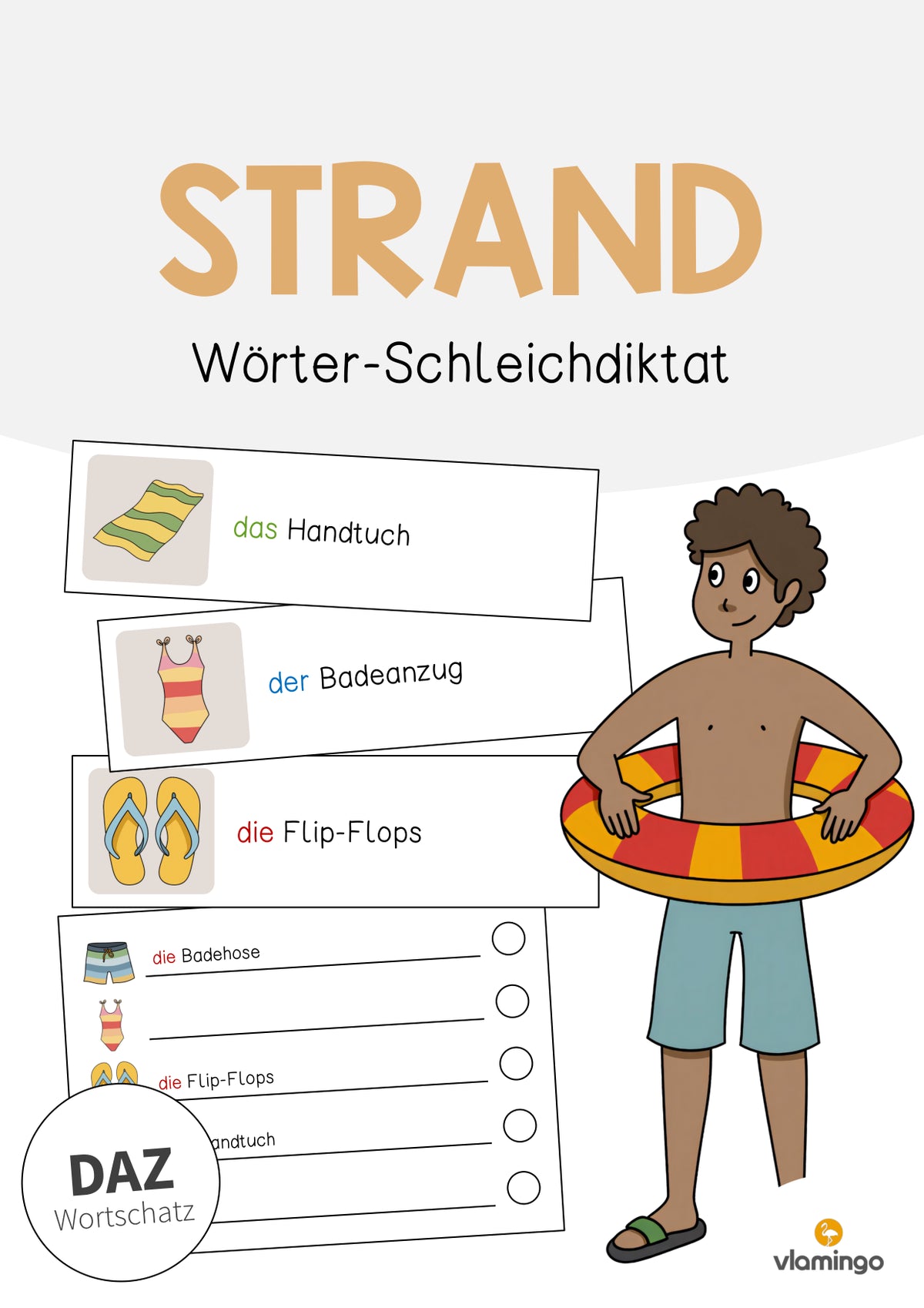 de deutsch strand vokabelschleichdiktat 001