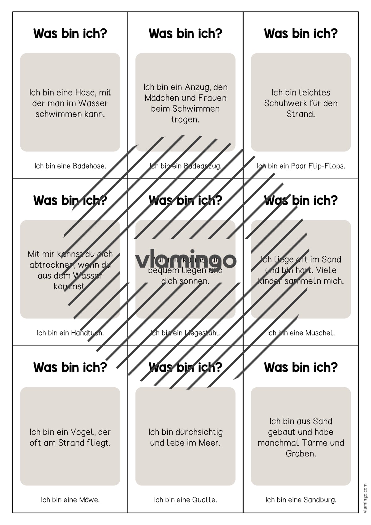 de deutsch strand was bin ich karten 003