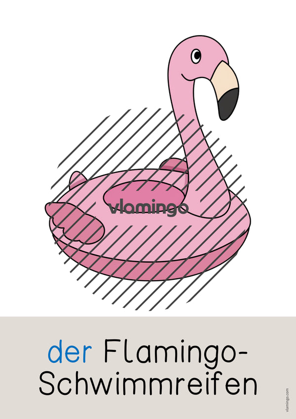de deutsch strand wort und bildkarten 054
