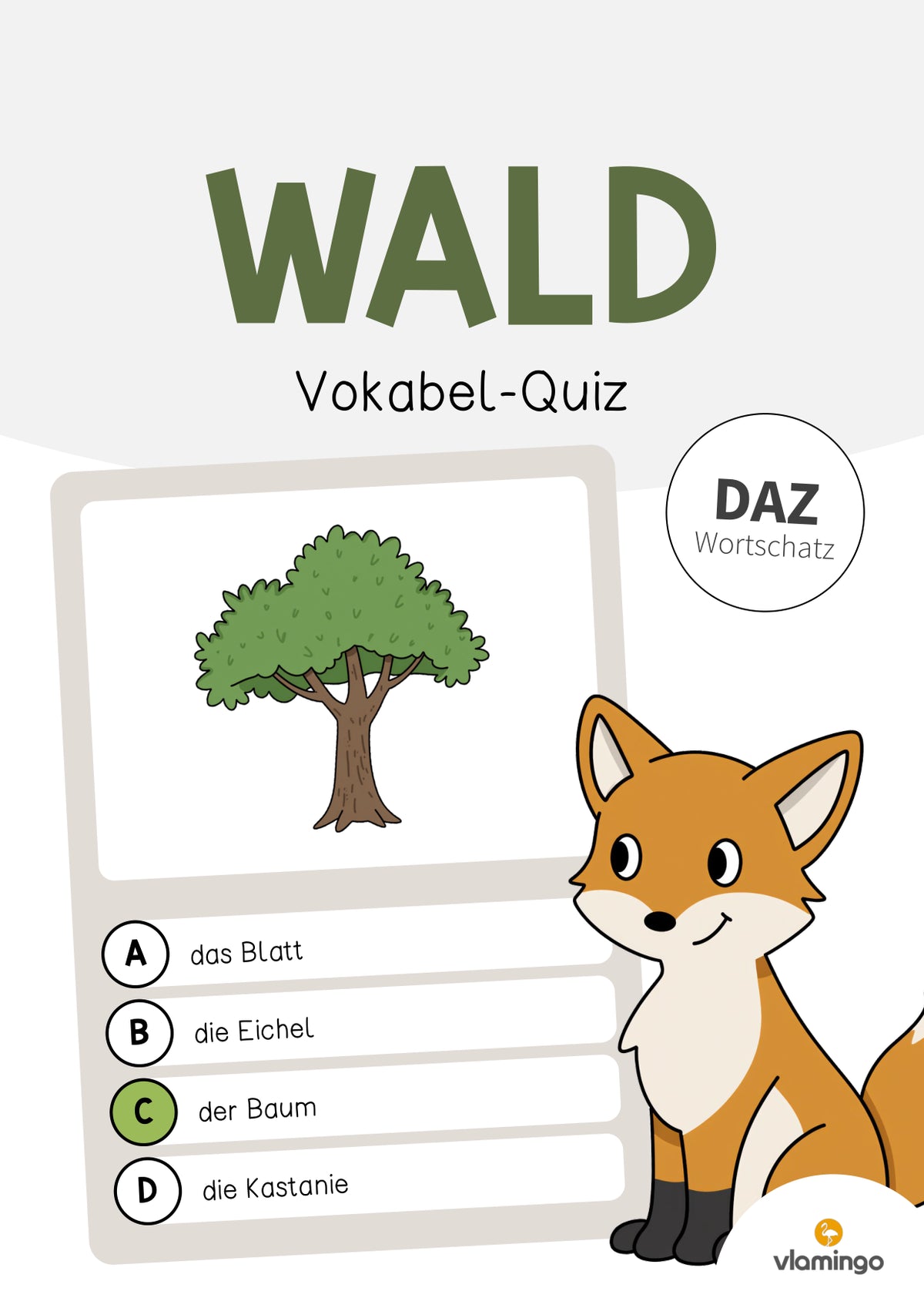 de deutsch wald vokabelquiz 001