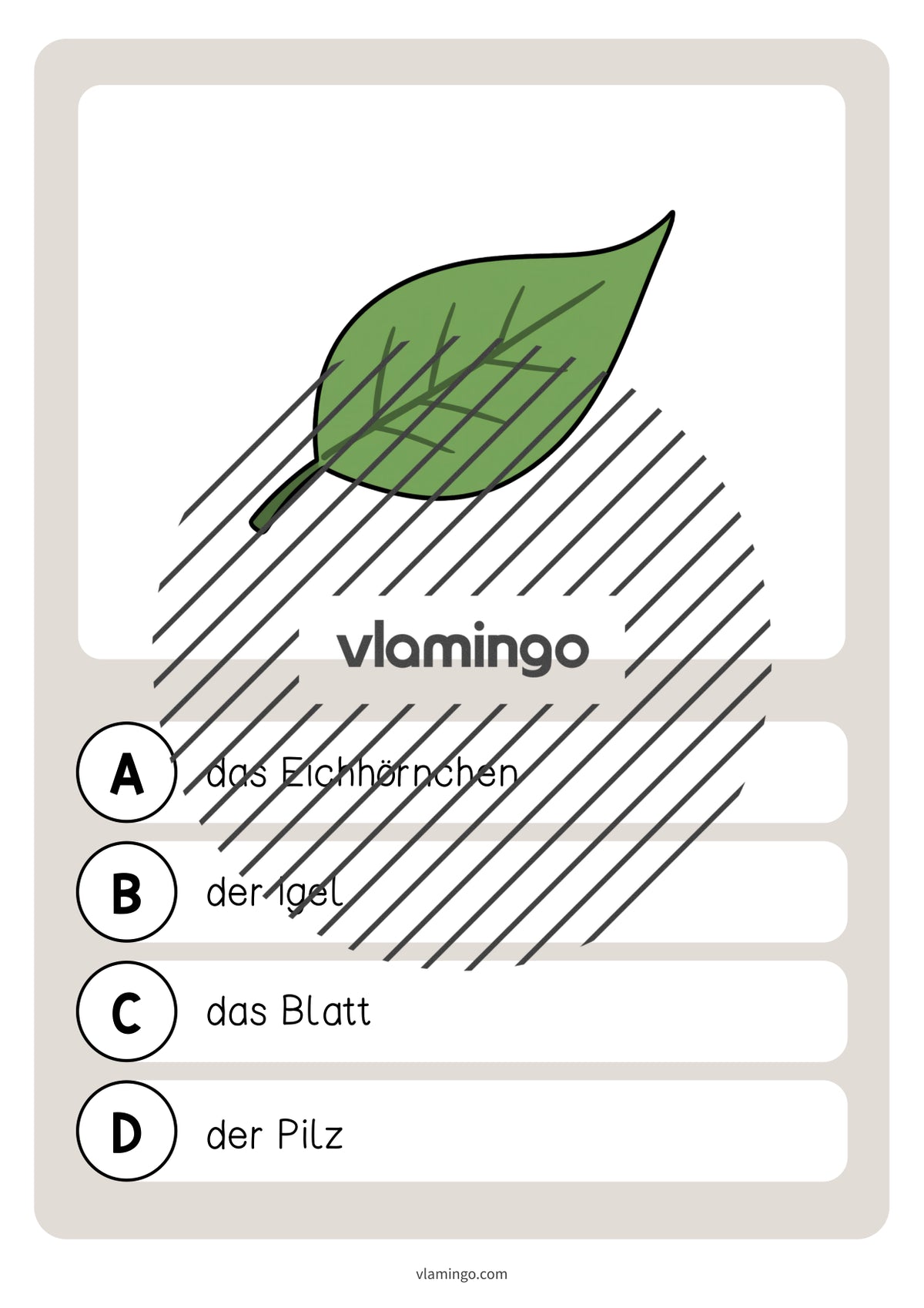 de deutsch wald vokabelquiz 007