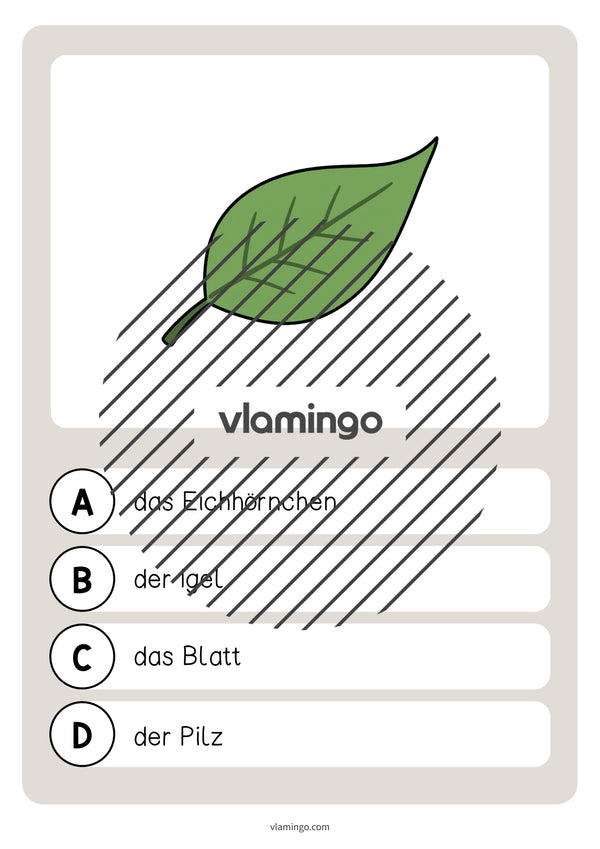 de deutsch wald vokabelquiz 007