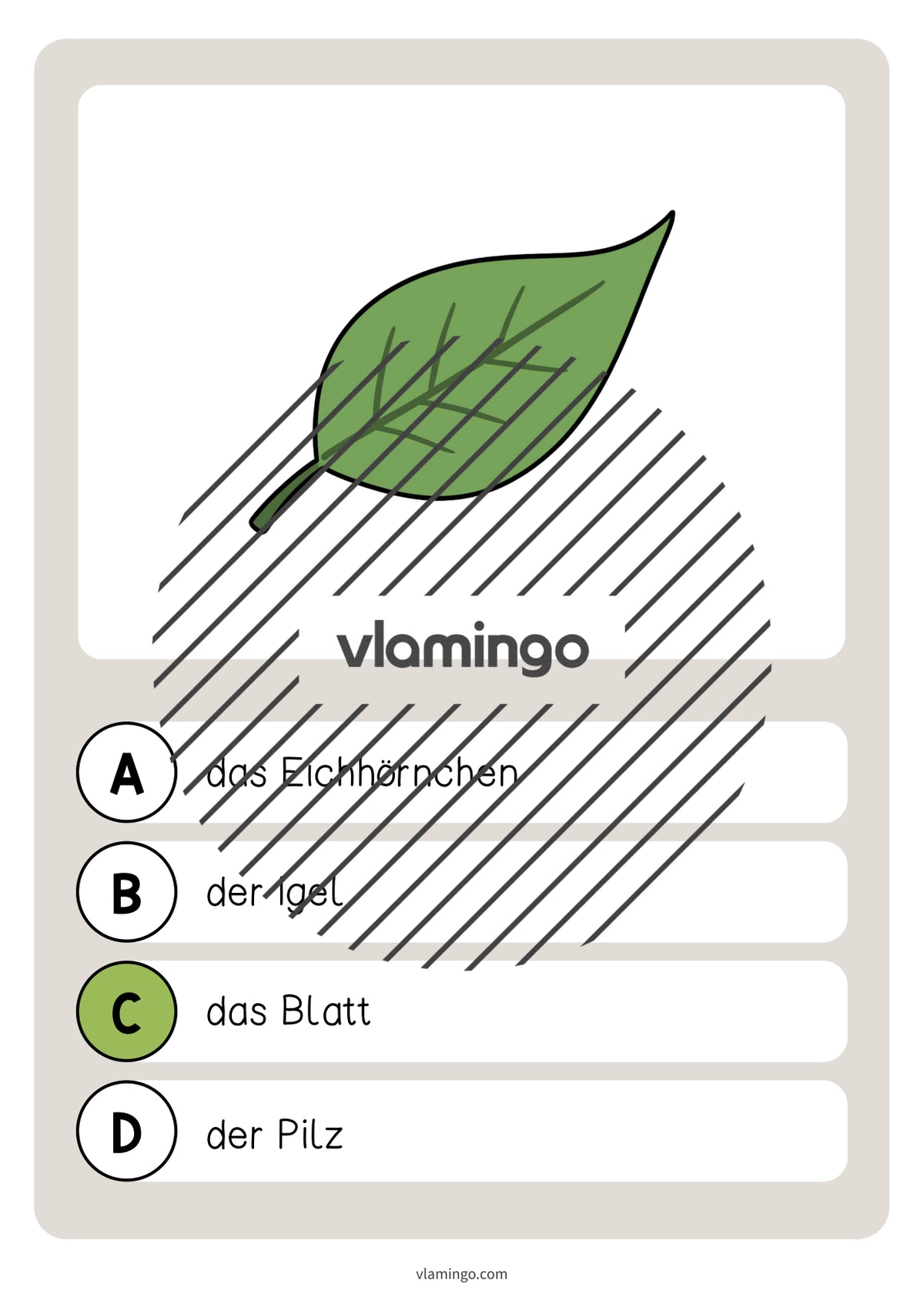 de deutsch wald vokabelquiz 008
