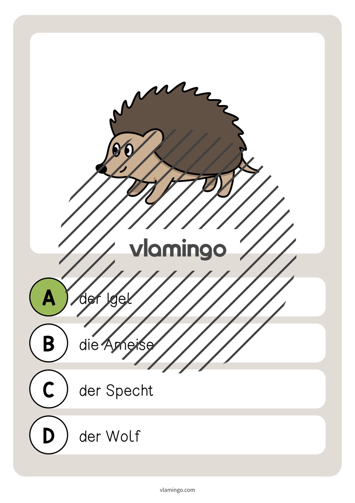 de deutsch wald vokabelquiz 016