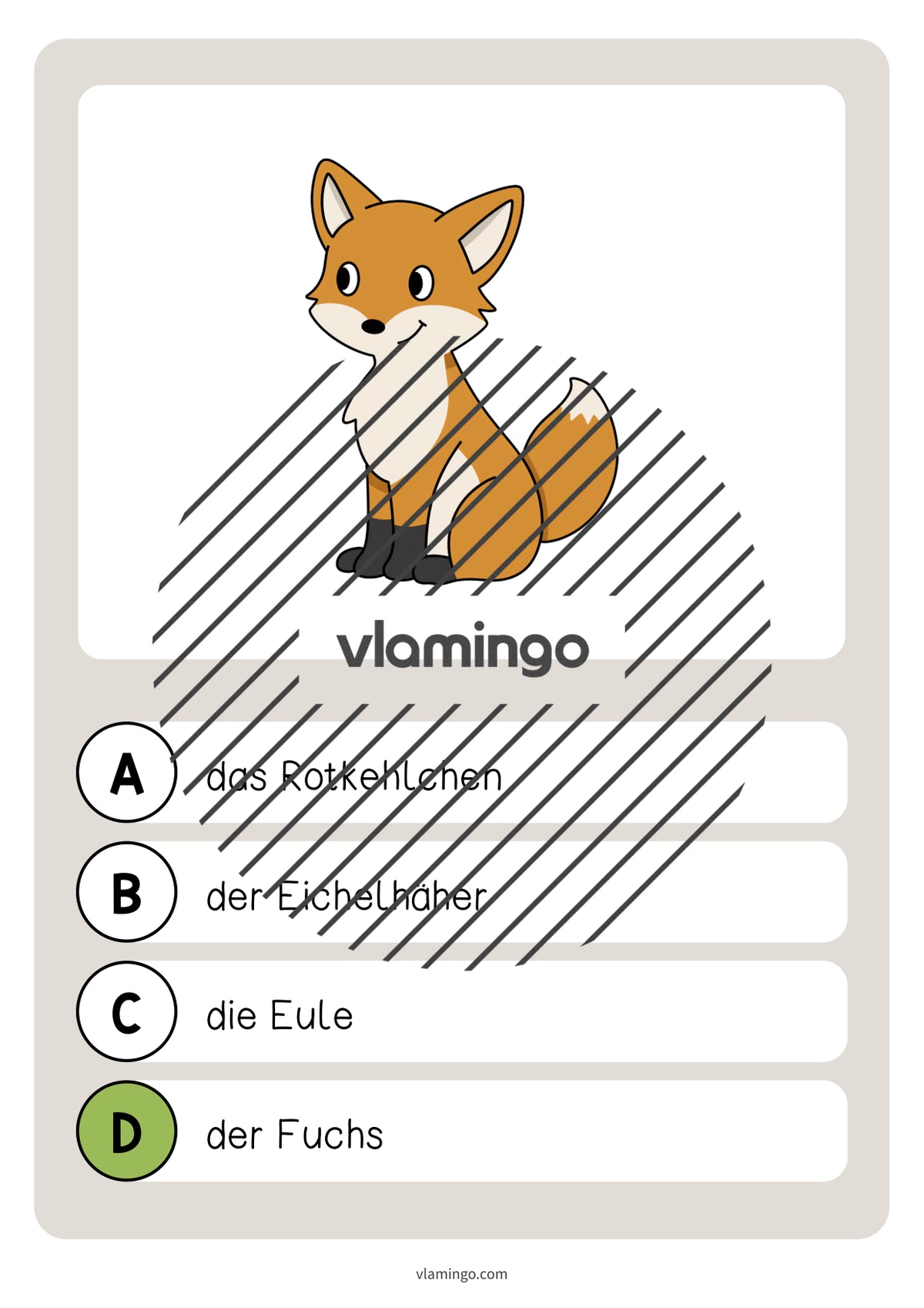 de deutsch wald vokabelquiz 026