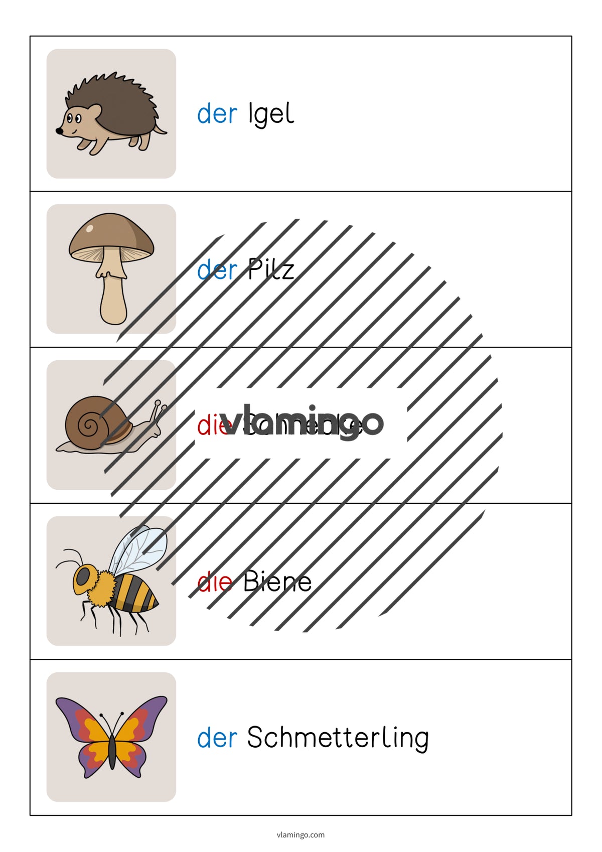 de deutsch wald vokabelschleichdiktat 004