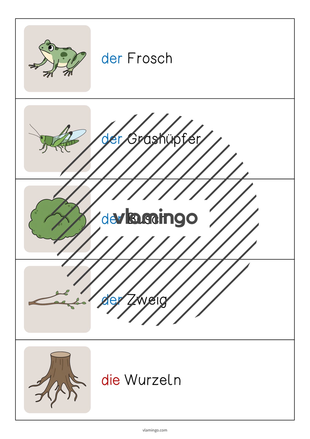 de deutsch wald vokabelschleichdiktat 009