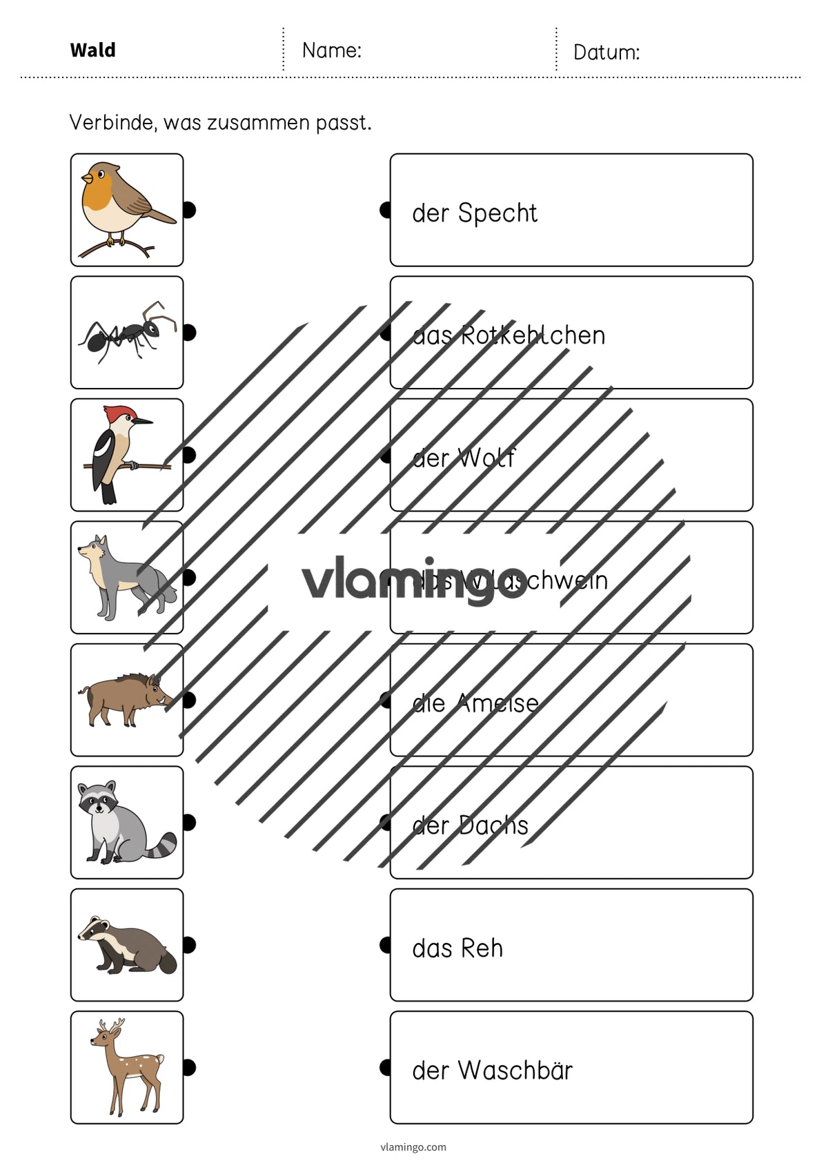 de deutsch wald was passt zusammen 2 005