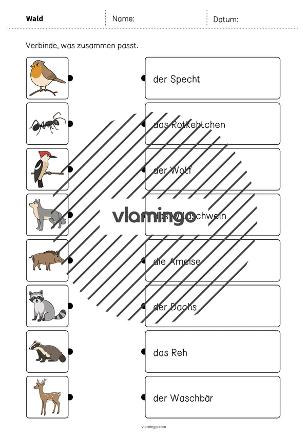 de deutsch wald was passt zusammen 2 005