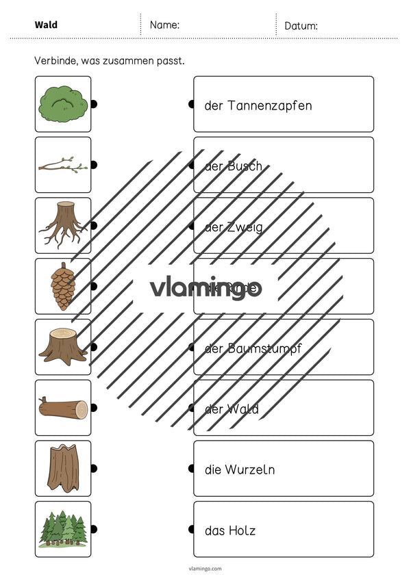 de deutsch wald was passt zusammen 2 007