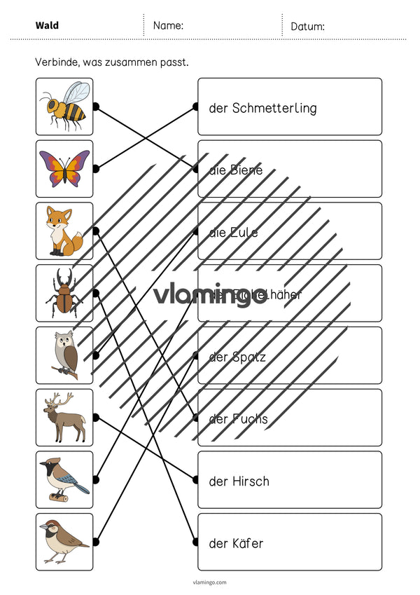 de deutsch wald was passt zusammen 2 013