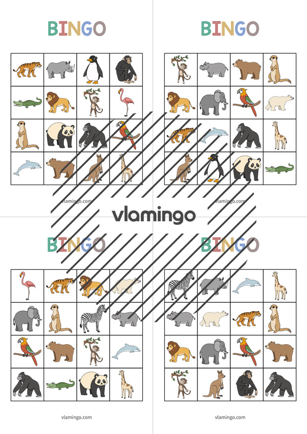 de deutsch zootiere bingo 020