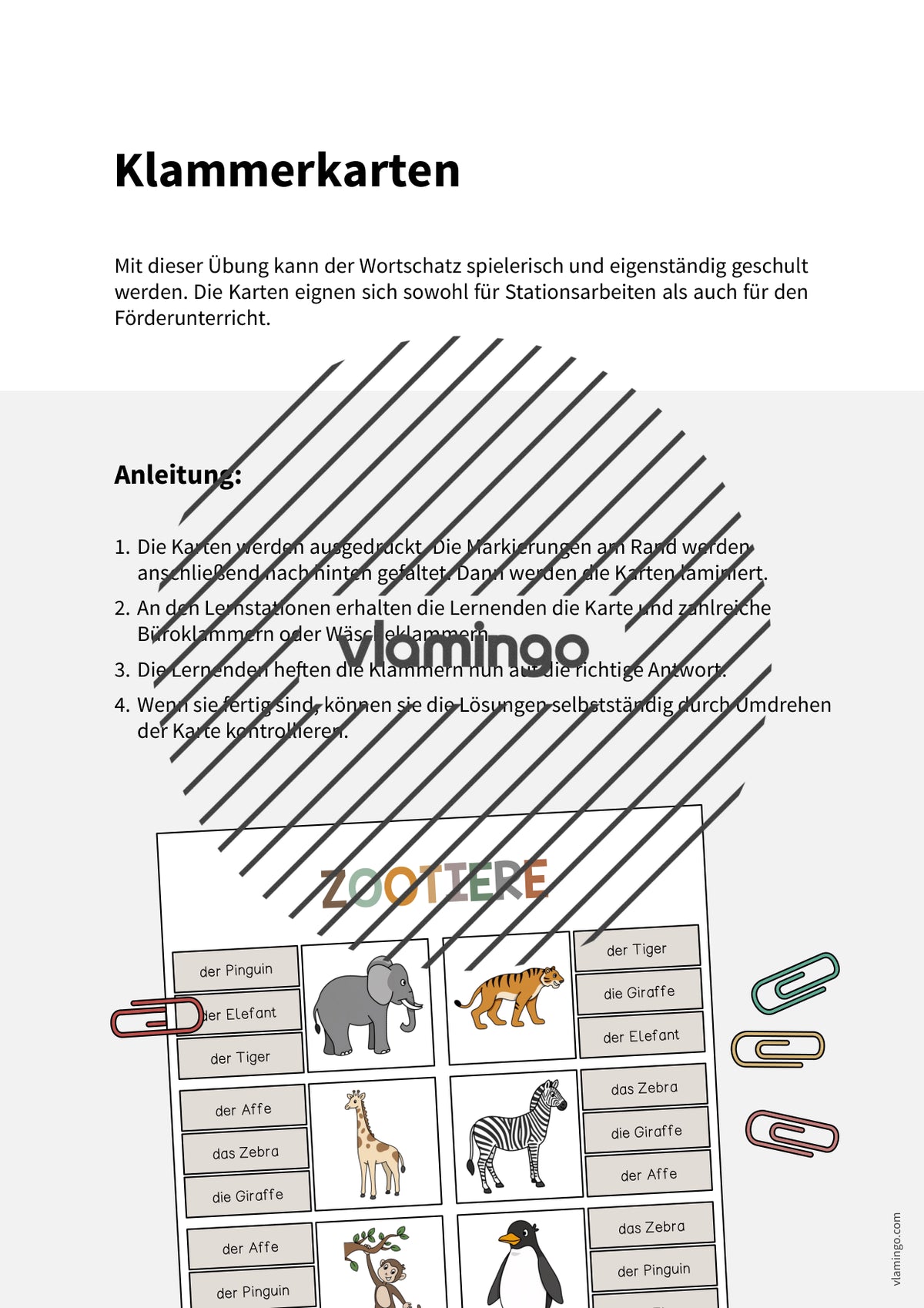 de deutsch zootiere klammerkarten 002