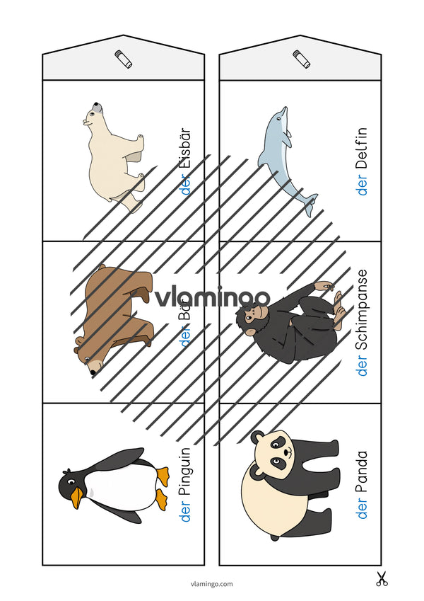 de deutsch zootiere leporello 005