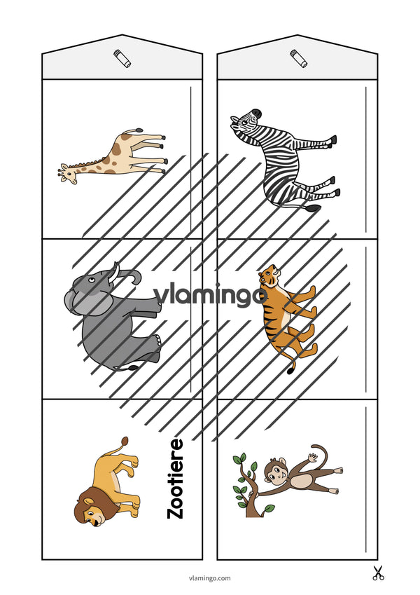 de deutsch zootiere leporello 009