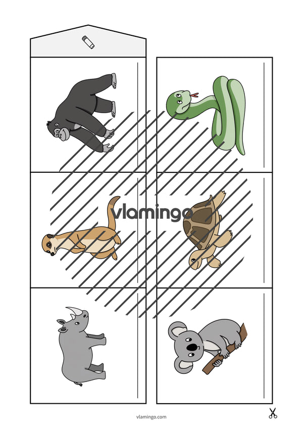 de deutsch zootiere leporello 012