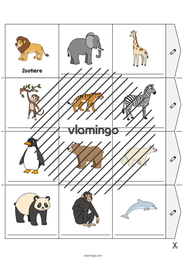 de deutsch zootiere leporello 017