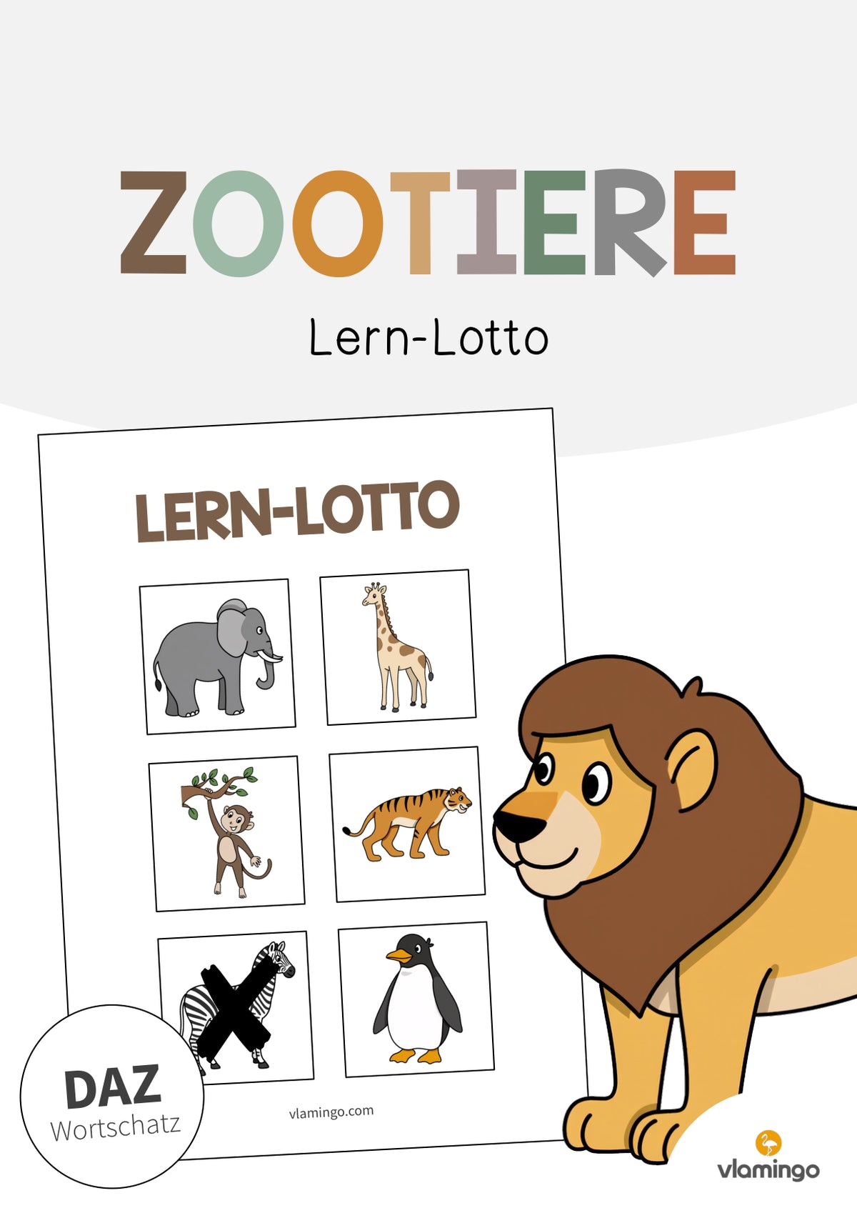 de deutsch zootiere lernlotto 001