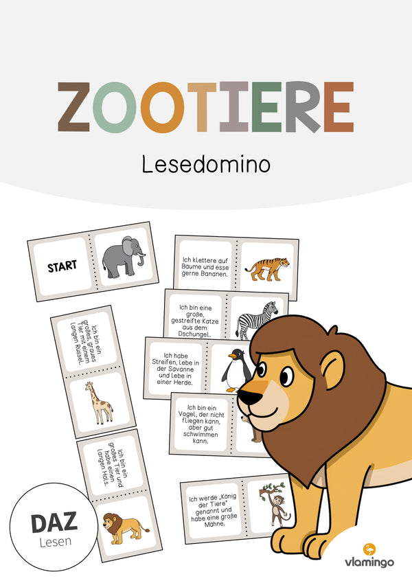 de deutsch zootiere lesedomino 001