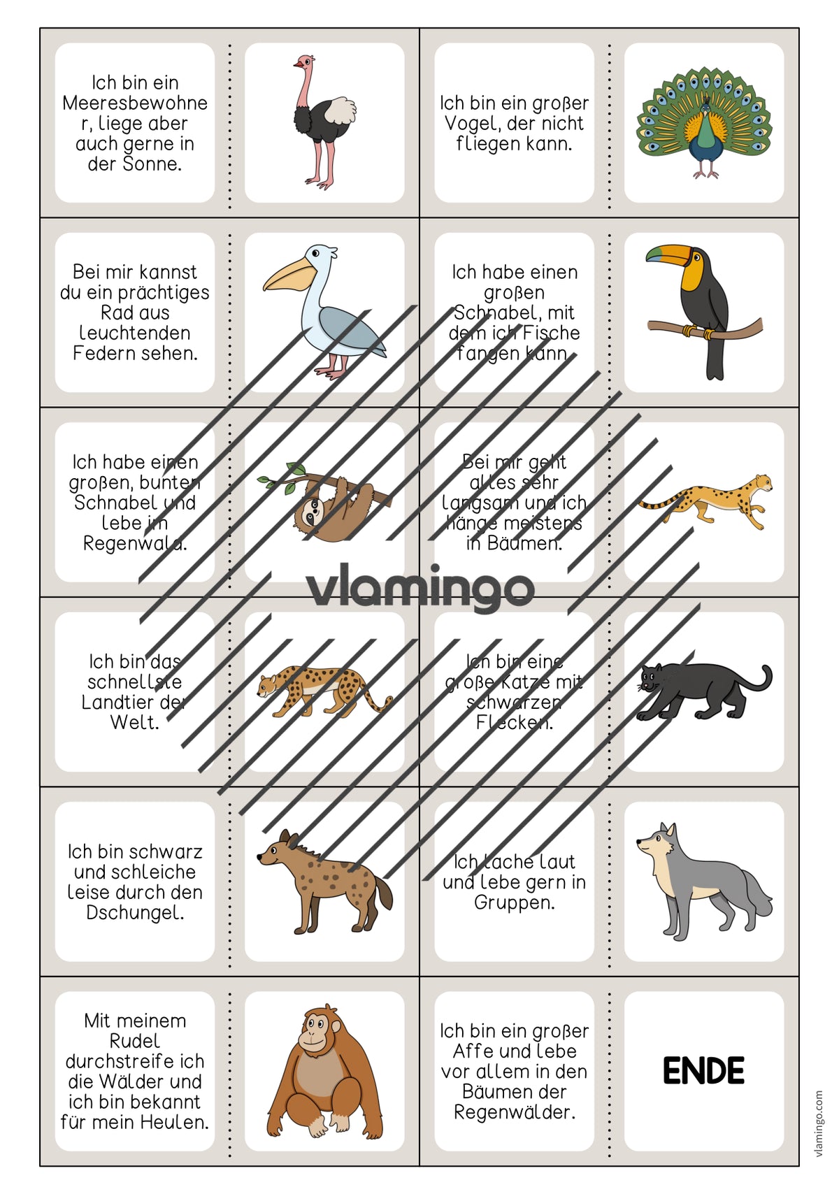 de deutsch zootiere lesedomino 005