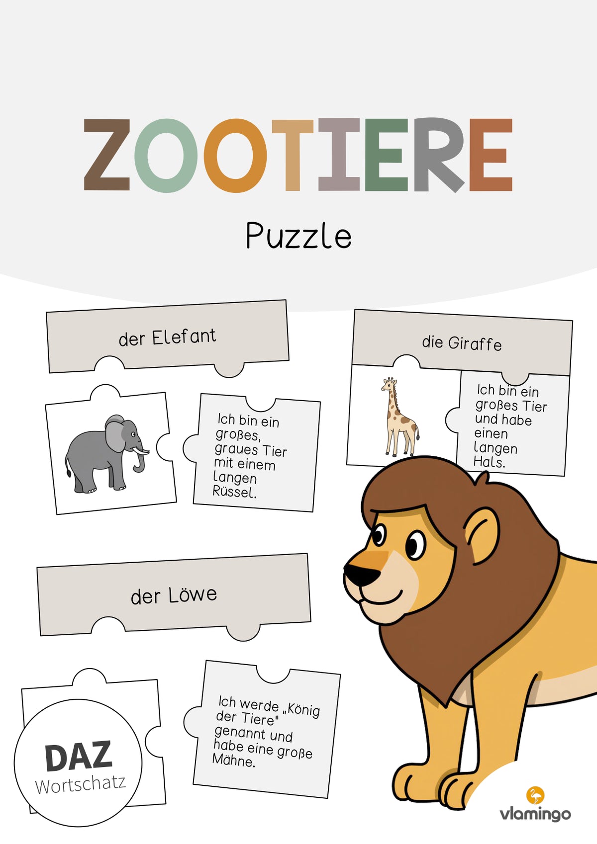 de deutsch zootiere puzzle 001