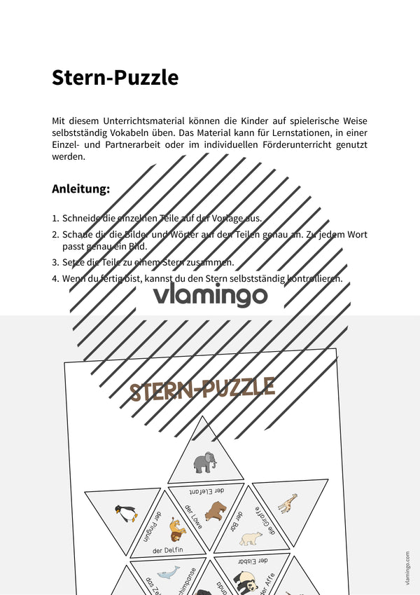 de deutsch zootiere sternpuzzle 002