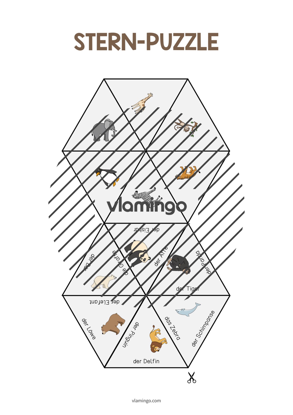 de deutsch zootiere sternpuzzle 003