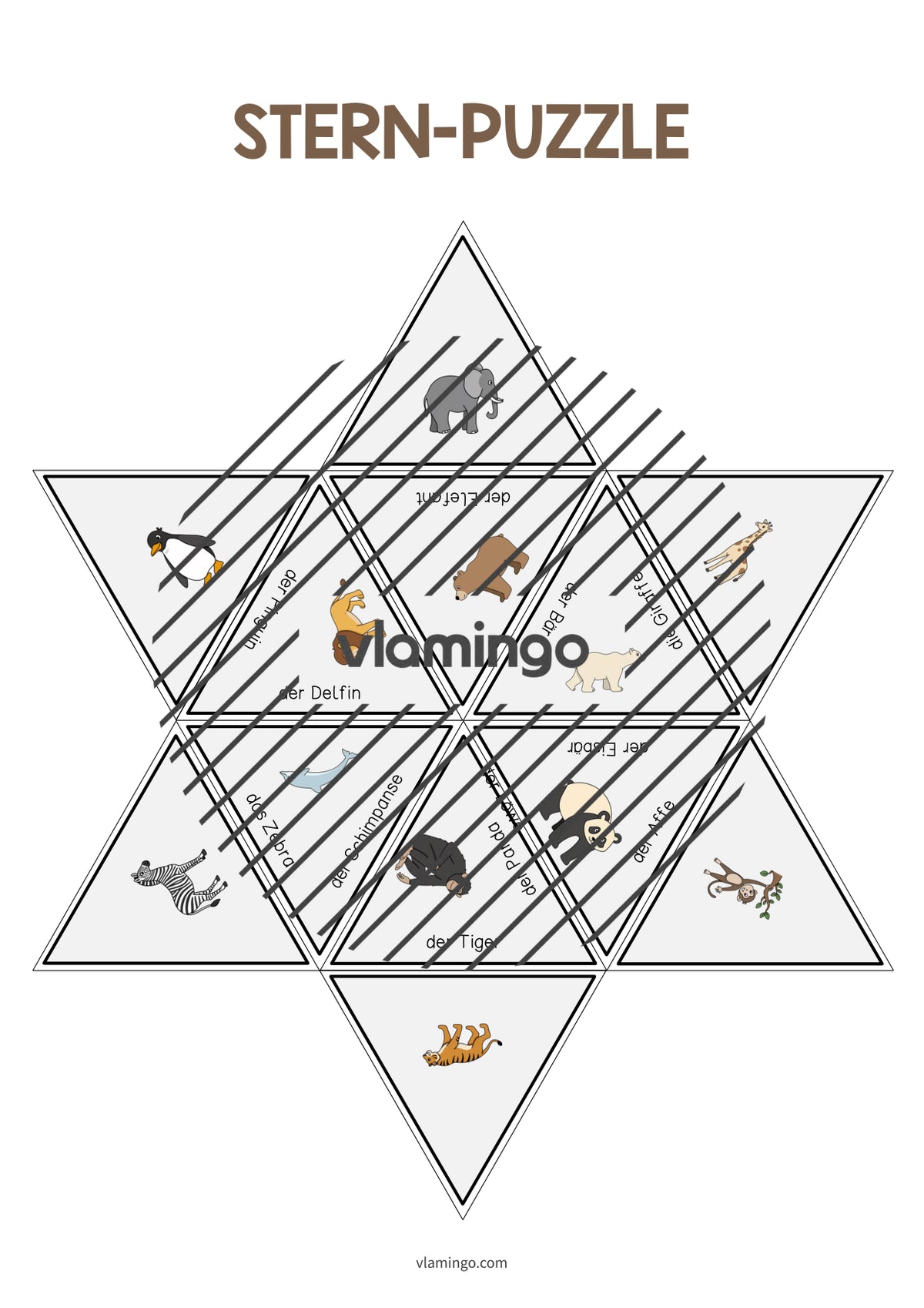 de deutsch zootiere sternpuzzle 010