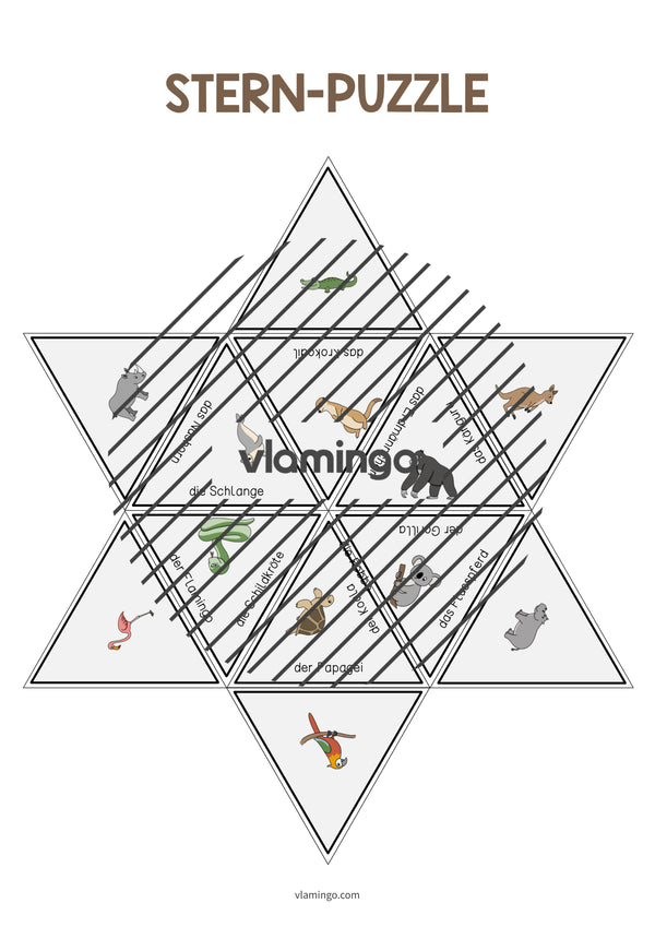 de deutsch zootiere sternpuzzle 011