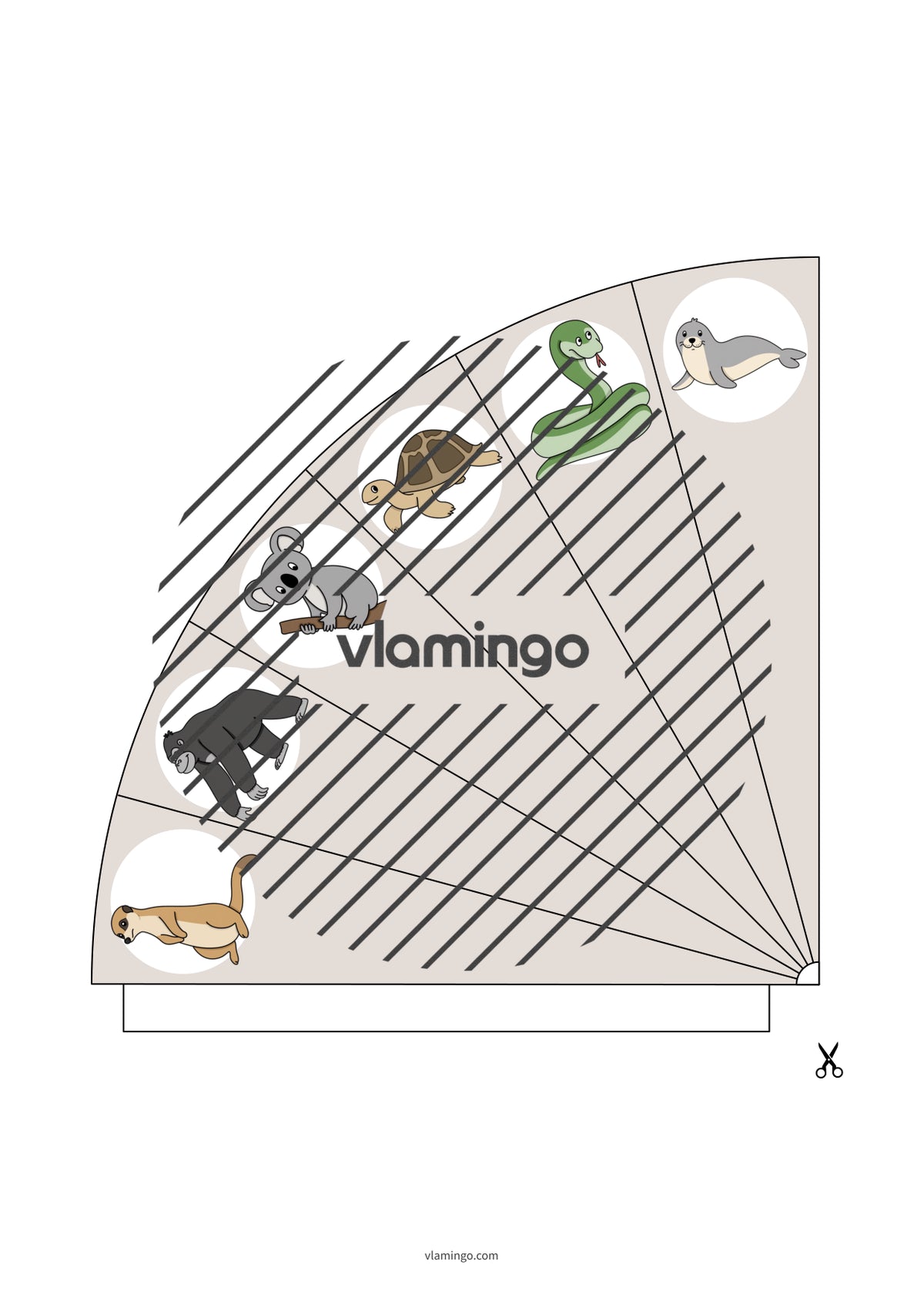 de deutsch zootiere vokabelglucksrad 008