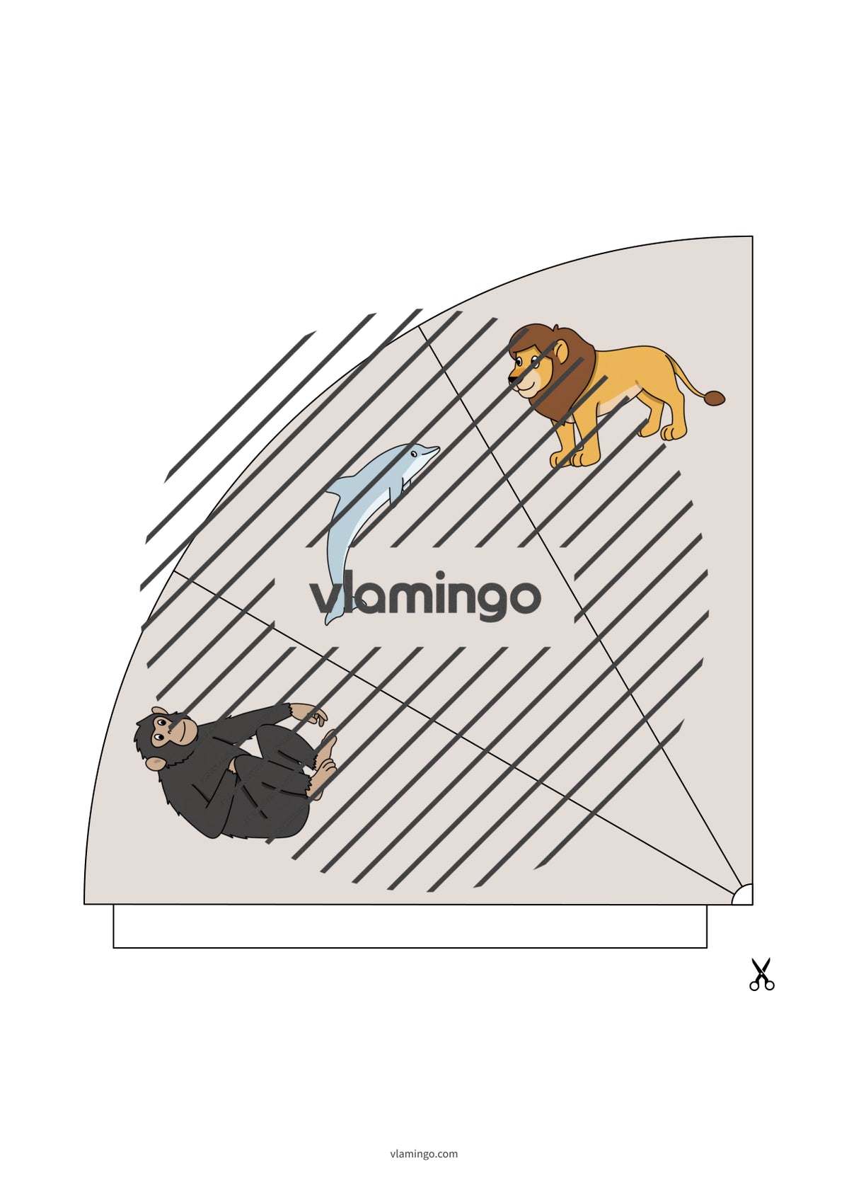 de deutsch zootiere vokabelglucksrad 013