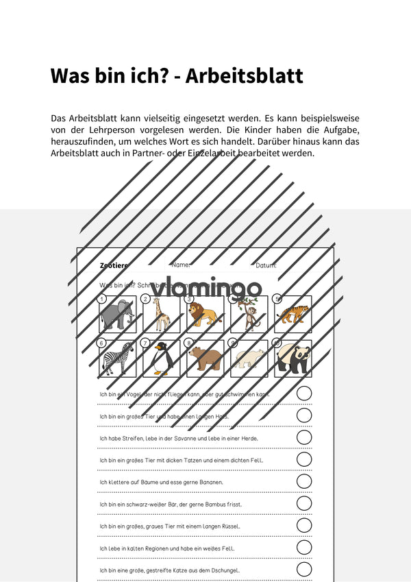 de deutsch zootiere was bin ich arbeitsblatt 002
