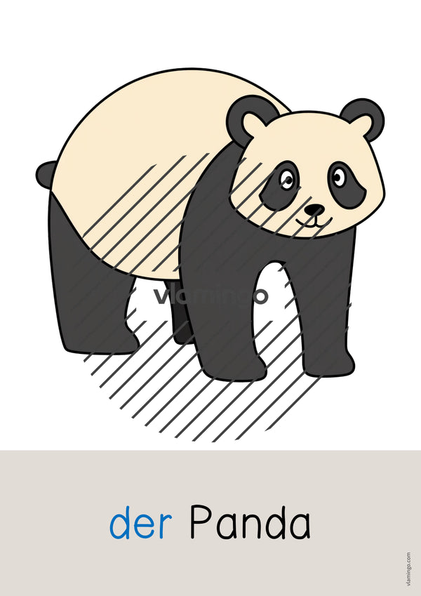 de deutsch zootiere wort und bildkarten 011