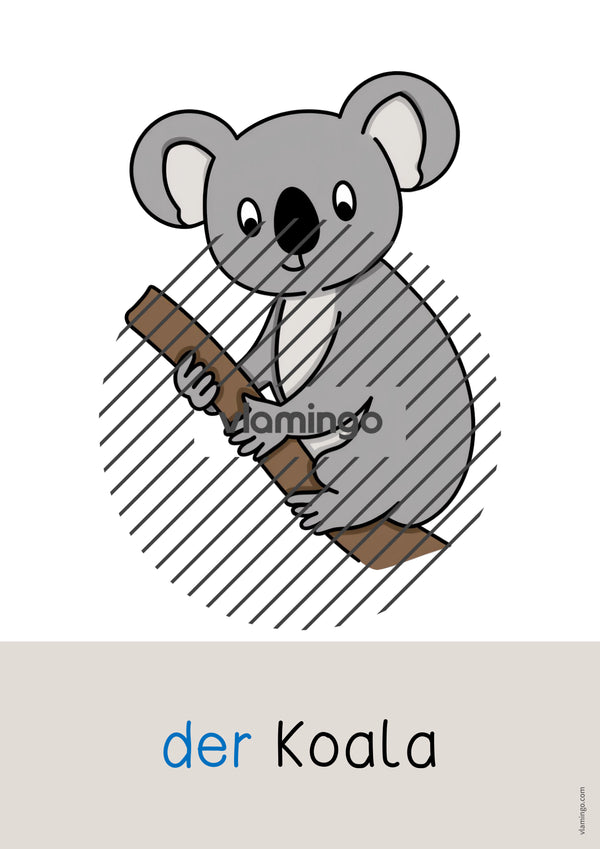de deutsch zootiere wort und bildkarten 023
