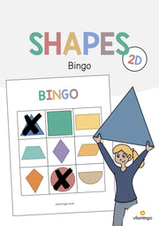 de englisch 2d shapes bingo 001