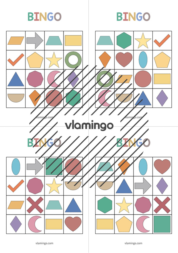 de englisch 2d shapes bingo 016